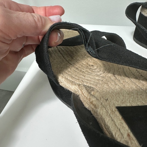 Rag & Bone Megan suede espadrill platform - Picture 3 of 6